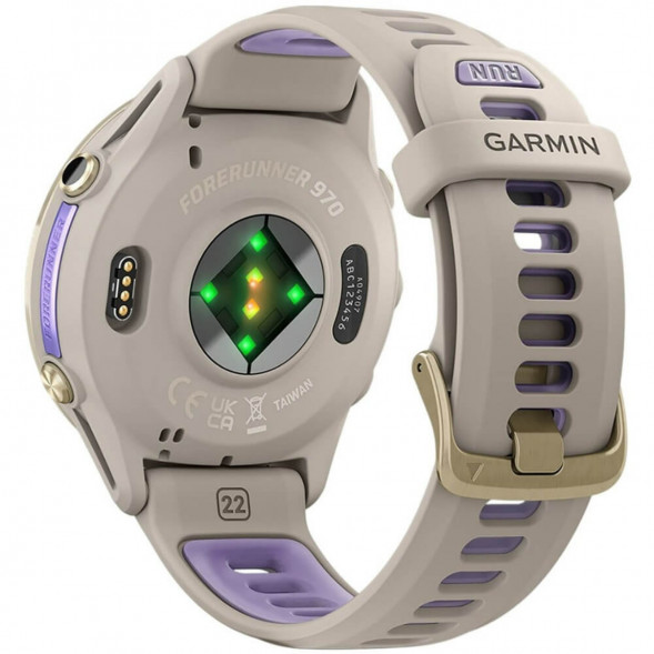 Умные часы Garmin Forerunner 970 Soft Gold Titanium/French Gray Translucent Indigo Band 010-02969-12 в Великом Новгороде