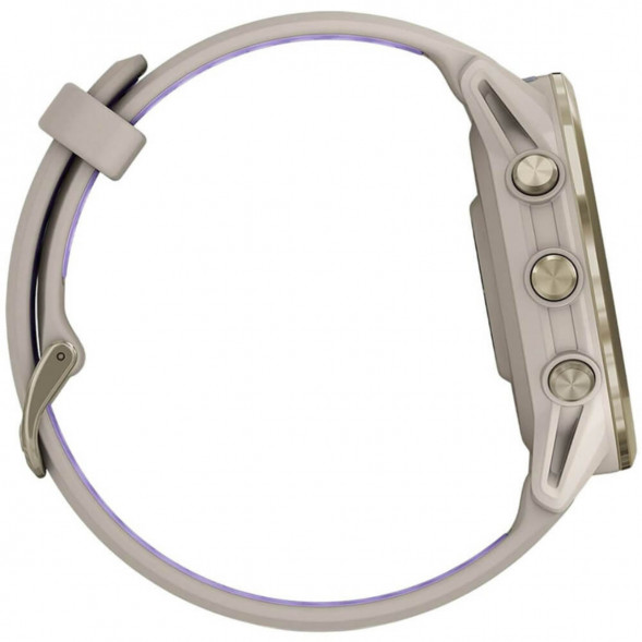 Умные часы Garmin Forerunner 970 Soft Gold Titanium/French Gray Translucent Indigo Band 010-02969-12 в Великом Новгороде