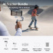Стабилизатор Insta360 Flow 2 AI Tracker Bundle, Stone Gray в Великом Новгороде