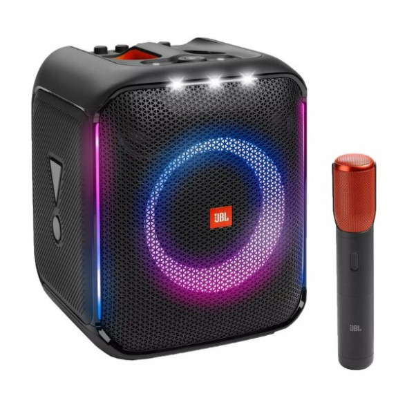 Портативная акустика JBL Partybox Encore + микрофон, черный в Великом Новгороде