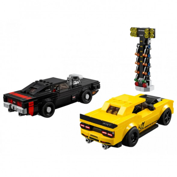 Конструктор LEGO Speed Champions 75893 2018 Dodge Challenger SRT Demon и 1970 Dodge Charger R/T в Великом Новгороде