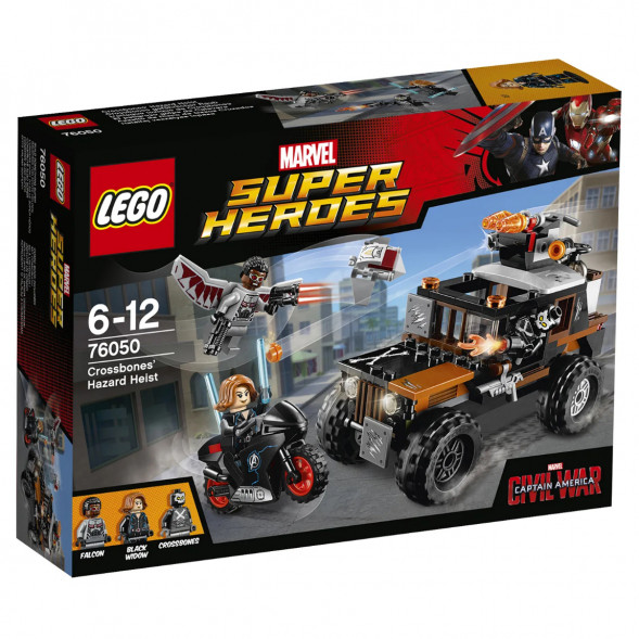 Конструктор LEGO Super Heroes 76050 Опасное ограбление в Великом Новгороде