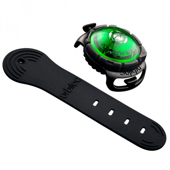 Фонарь для собак Orbiloc Dog Dual Signal Colours, зеленый в Великом Новгороде