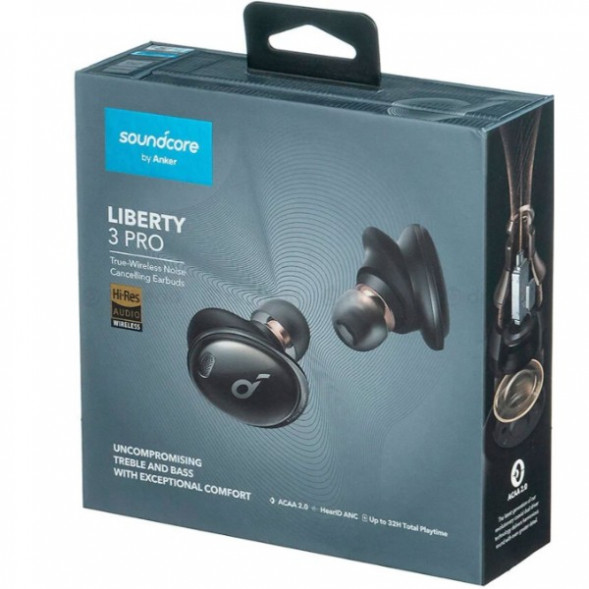 Беспроводные наушники Anker Soundcore Liberty 3 Pro, черный в Великом Новгороде