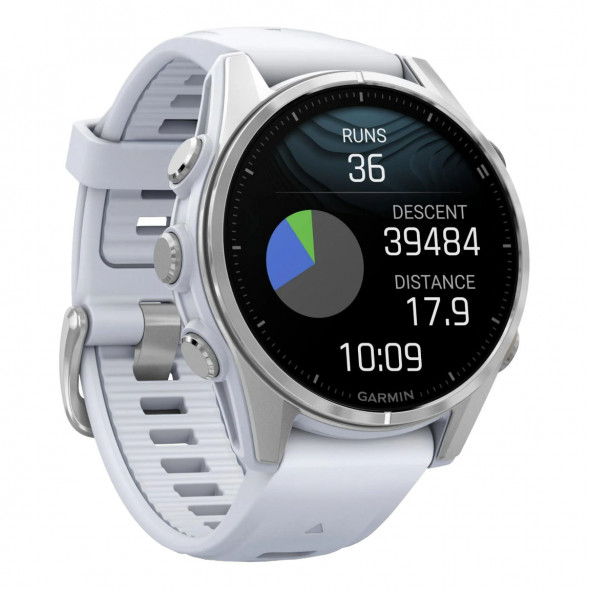 Умные часы Garmin Fenix 8, 43 mm, Whitestone 010-02903-00 в Великом Новгороде