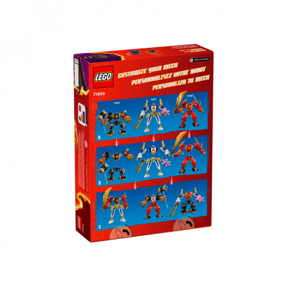 Конструктор LEGO Ninjago 71806 Элементальный земной робот Коула в Великом Новгороде