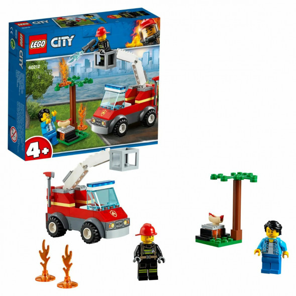 Конструктор LEGO City Fire 60212 Пожар на пикнике в Великом Новгороде