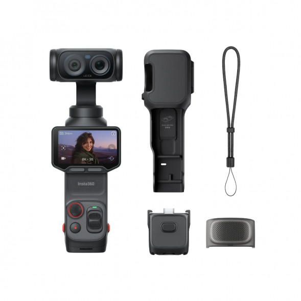 Экшн-камера Insta360 Luna Ultra Standard Combo, Cosmic Black в Великом Новгороде
