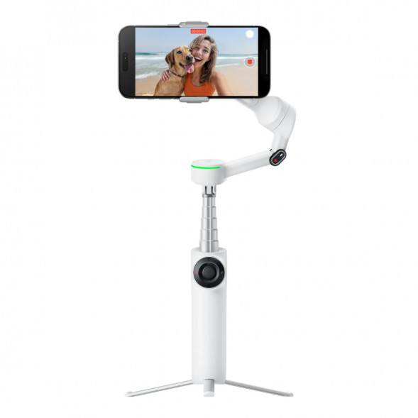 Стабилизатор Insta360 Flow 2 AI Tracker Bundle, Summit White в Великом Новгороде
