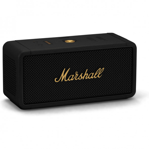 Портативная акустика Marshall Middleton, 60 Вт, черный и латунный в Великом Новгороде