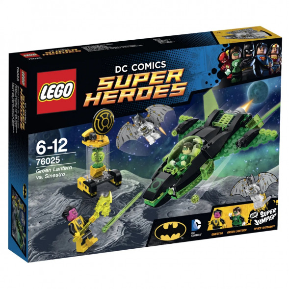 Конструктор LEGO Super Heroes 76025 Зеленый Фонарь против Синестро в Великом Новгороде