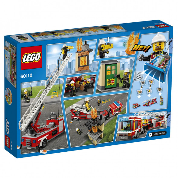 Конструктор LEGO City Fire 60112 Пожарная машина в Великом Новгороде