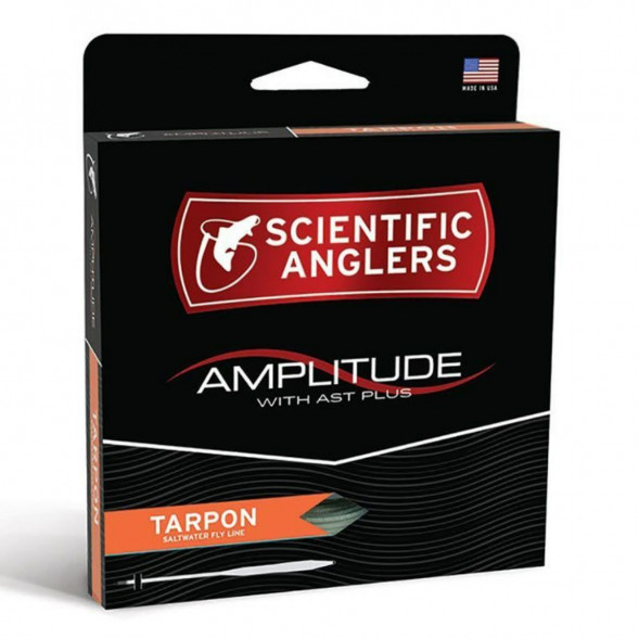 Шнур нахлыстовый Scientific Anglers Amplitude Tarpon 136181 WF-10-F, Black/Sand/Surf в Великом Новгороде