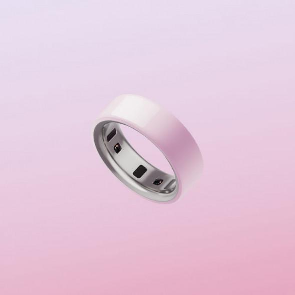 Умное кольцо Oura Ring 4 Ceramic (размер 10), Розовый/Petal в Великом Новгороде