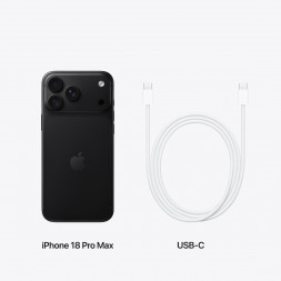 Смартфон Apple iPhone 18 Pro Max 256GB (eSIM), Black