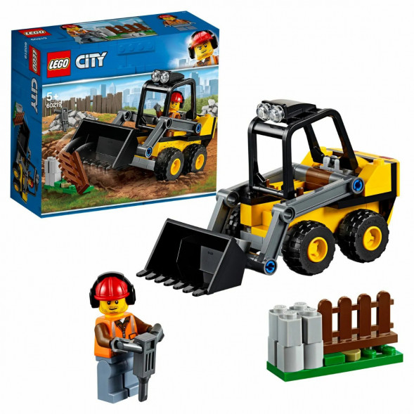 Конструктор LEGO City Great Vehicles 60219 Строительный погрузчик в Великом Новгороде