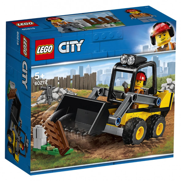 Конструктор LEGO City Great Vehicles 60219 Строительный погрузчик в Великом Новгороде