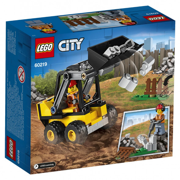 Конструктор LEGO City Great Vehicles 60219 Строительный погрузчик в Великом Новгороде