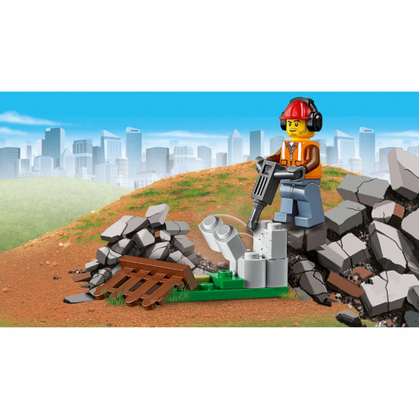 Конструктор LEGO City Great Vehicles 60219 Строительный погрузчик в Великом Новгороде