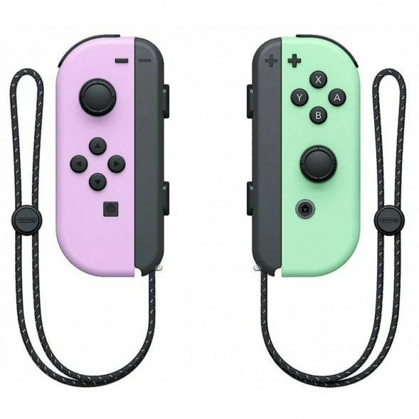 Геймпад Nintendo Switch Joy-Con controllers Duo, пастельный пурпурный / пастельный зеленый в Великом Новгороде