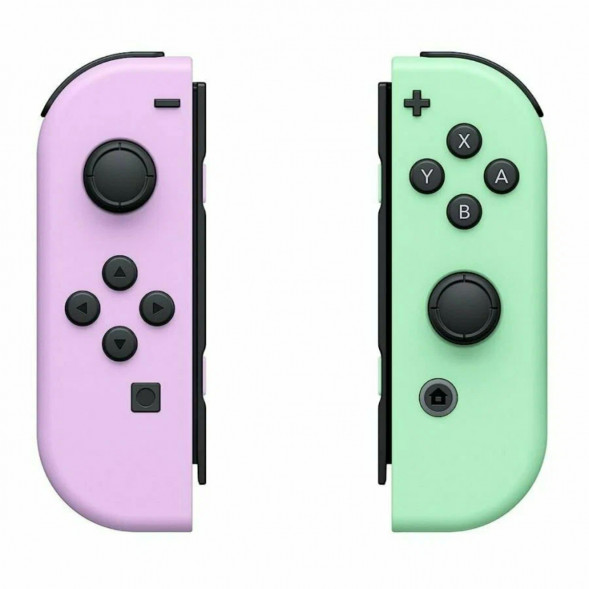 Геймпад Nintendo Switch Joy-Con controllers Duo, пастельный пурпурный / пастельный зеленый в Великом Новгороде