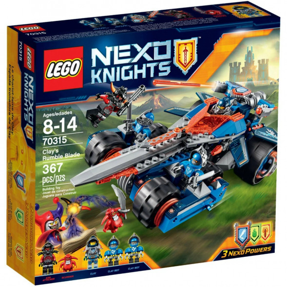 Конструктор LEGO Nexo Knights 70315 Устрашающий разрушитель Клэя в Великом Новгороде