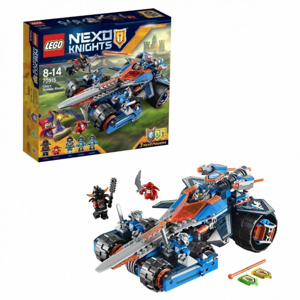 Конструктор LEGO Nexo Knights 70315 Устрашающий разрушитель Клэя в Великом Новгороде