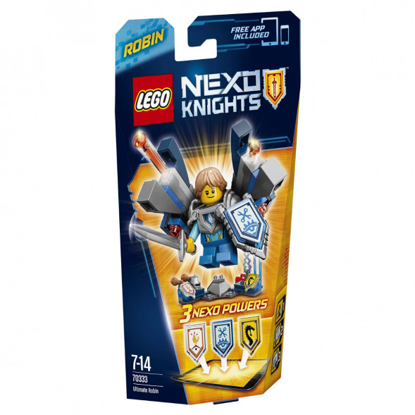 Конструктор LEGO Nexo Knights 70333 Робин – Абсолютная сила в Великом Новгороде