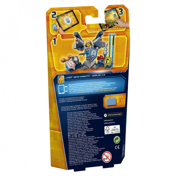Конструктор LEGO Nexo Knights 70333 Робин – Абсолютная сила в Великом Новгороде