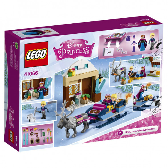 Конструктор LEGO Disney 41066 Princess Анна и Кристоф: прогулка на санях в Великом Новгороде