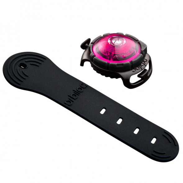 Фонарь для собак Orbiloc Dog Dual Fashion Colours, розовый в Великом Новгороде