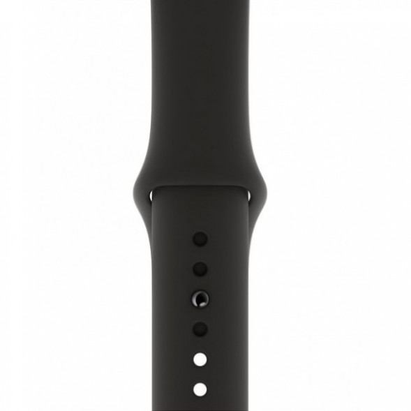 Ремешок для Apple Watch 44mm Black Sport Band (MTPL2ZM/A), черный в Великом Новгороде