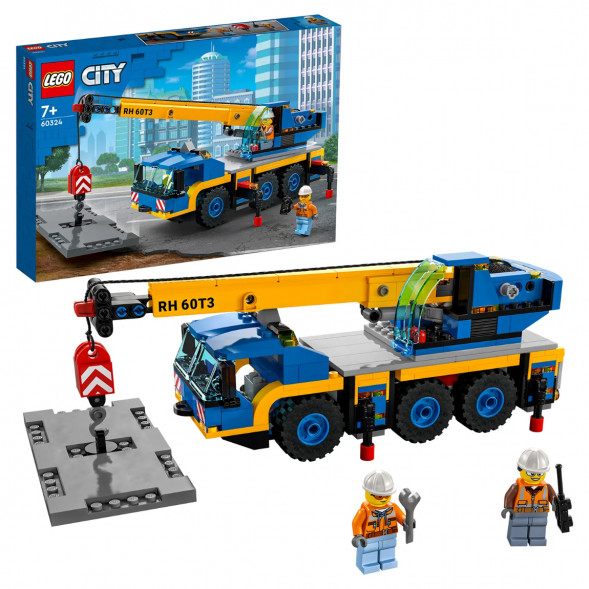 Конструктор LEGO City Great Vehicles 60324 Мобильный кран в Великом Новгороде