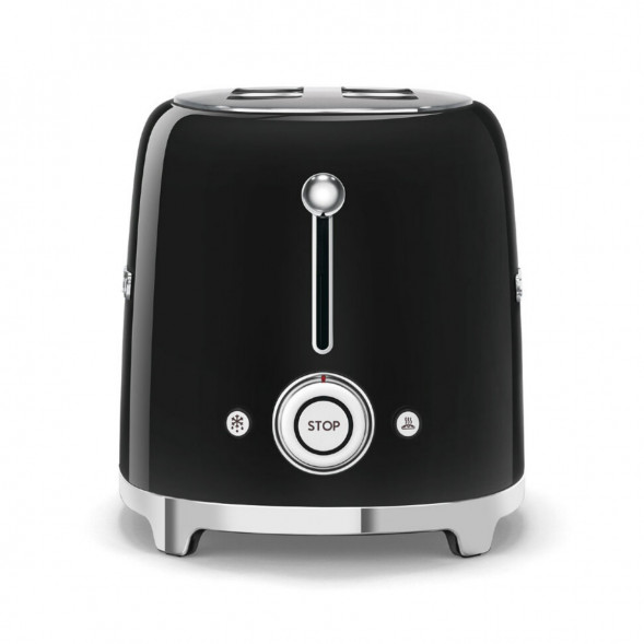 Тостер Smeg TSF01BLEU, черный в Великом Новгороде