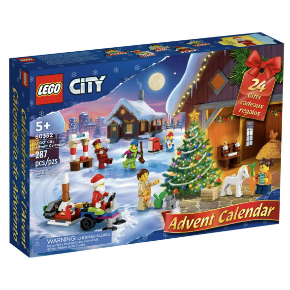 Конструктор LEGO City 60352 Рождественский новогодний календарь 2022 в Великом Новгороде