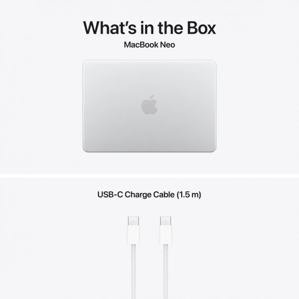 Ноутбук Apple MacBook Neo MHFA4 (A18 Pro 5-Core GPU, 8/256GB), Серебристый/Silver в Великом Новгороде