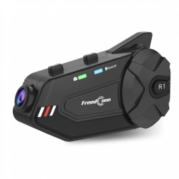 Мотогарнитура на шлем с камерой Freedconn R1 - Plus Motorcycle Bluetooth Wifi Recorder в Великом Новгороде