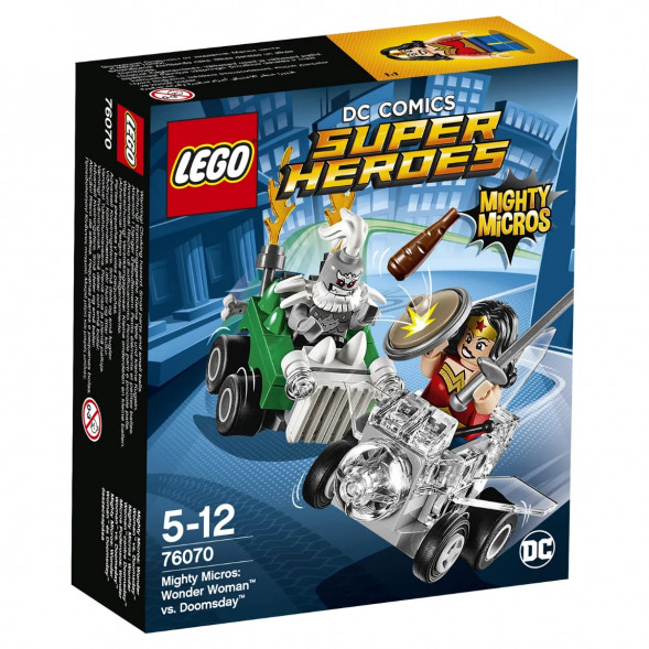 Конструктор LEGO Super Heroes 76070 Mighty Micros: Чудо-женщина против Думсдэя в Великом Новгороде