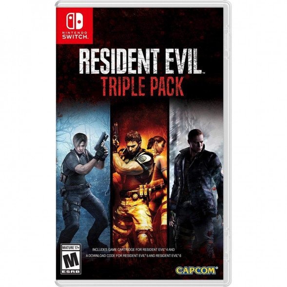 Игра Resident Evil Triple Pack [Nintendo Switch, английская версия] в Великом Новгороде