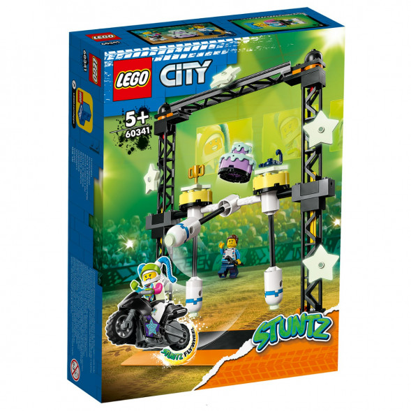 Конструктор LEGO City 60341 Трюковое испытание «Нокдаун» в Великом Новгороде