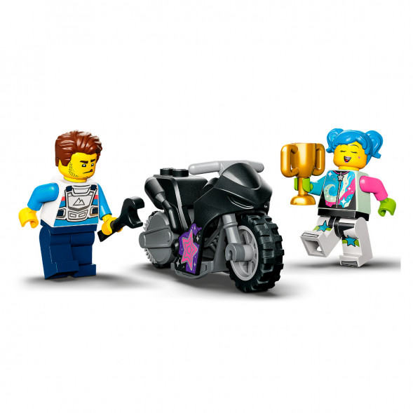 Конструктор LEGO City 60341 Трюковое испытание «Нокдаун» в Великом Новгороде