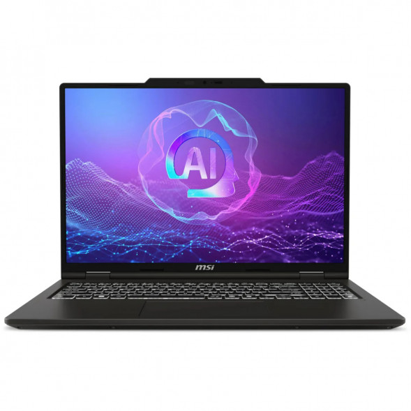 Ноутбук MSI VenturePro 16 AI A2HVEG-033XRU (16&amp;quot;, OLED, Intel Core Ultra 7 255H 2ГГц, 16 ядер, 16ГБ DDR5, 1ТБ SSD, NVIDIA GeForce RTX 4050 - 6 ГБ, FreeDOS), серый в Великом Новгороде