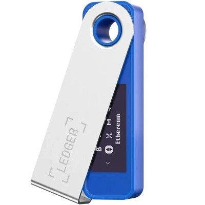 Криптокошелек Ledger Nano S Plus, 1 шт., глубоководный синий в Великом Новгороде