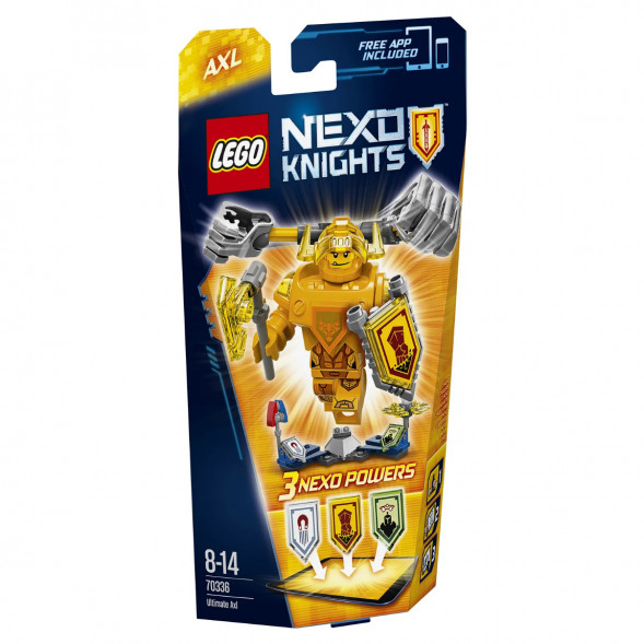 Конструктор LEGO Nexo Knights 70336 Аксель — Абсолютная сила в Великом Новгороде