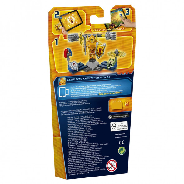 Конструктор LEGO Nexo Knights 70336 Аксель — Абсолютная сила в Великом Новгороде