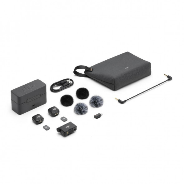 Микрофон DJI Mic Mini (2 TX + 1 RX + зарядный кейс) в Великом Новгороде