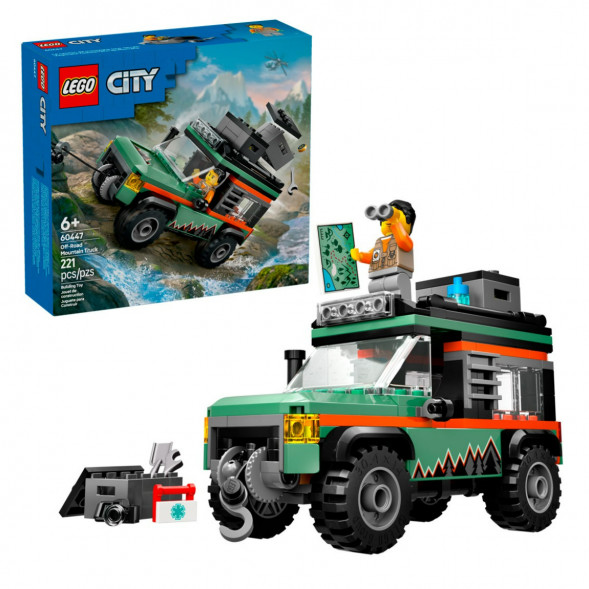 Конструктор LEGO City 60447 Внедорожный горный грузовик в Великом Новгороде