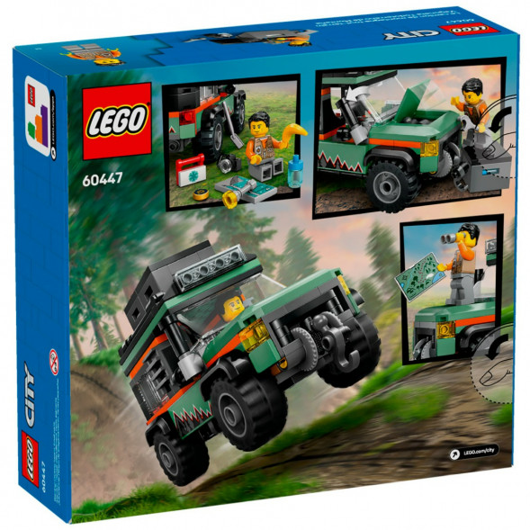 Конструктор LEGO City 60447 Внедорожный горный грузовик в Великом Новгороде