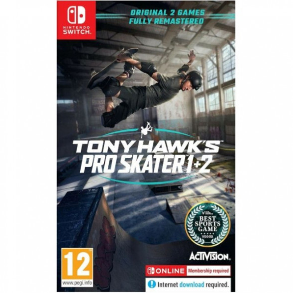Игра Tony Hawk`s Pro Skater 1+2 [Nintendo Switch, английская версия] в Великом Новгороде