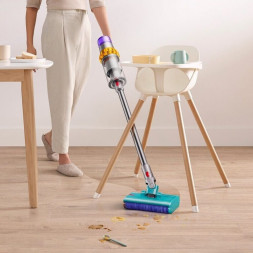 Пылесос Dyson V15s Detect Submarine, Yellow/Nickel